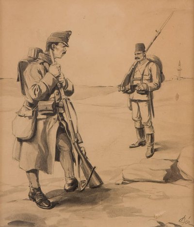 Soldiers by Dezso Ber